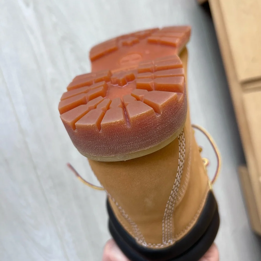 🔥Mint New Timberland Waterville 6” Waterproof Women’s Boots Wheat Nubuck - SZ 7🔥 - Picture 10 of 14